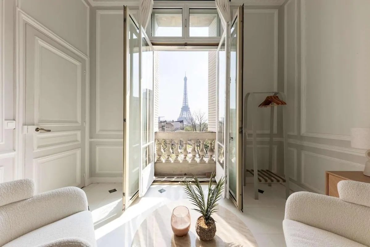 Exceptional Eiffel Tower Gem 4Bed 8P In Trocadero Apartman Párizs